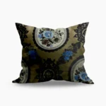 Baroque Floral Medallion Cushion