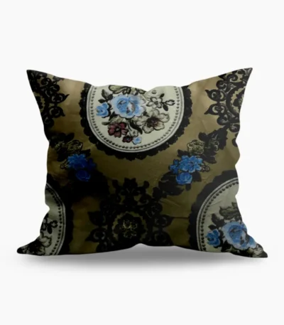 Baroque Floral Medallion Cushion