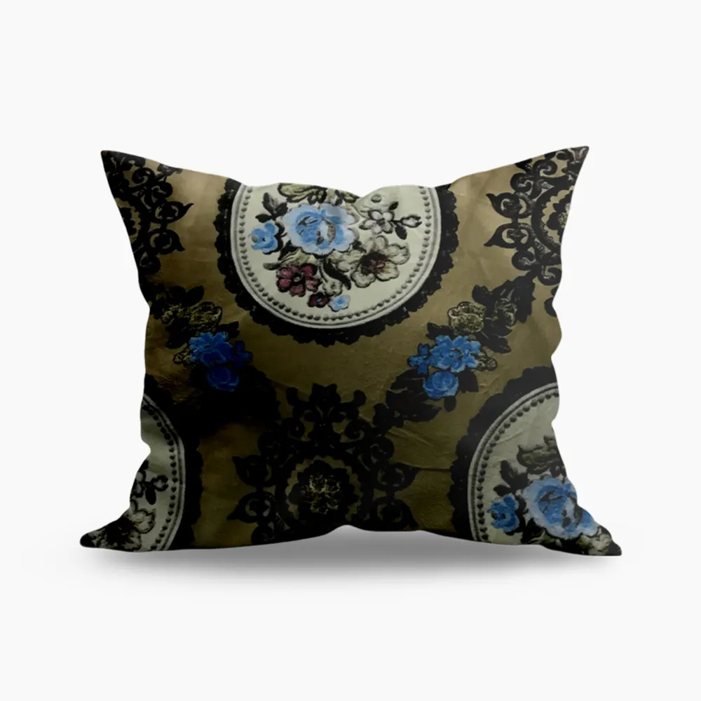 Baroque Floral Medallion Cushion Baroque Floral Medallion Cushion