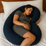 Charcoal Blue Full Body Support Pillow