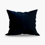 Charcoal Blue Velvet Cushion
