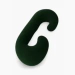 Deep Green C Shape Maternity Pillow