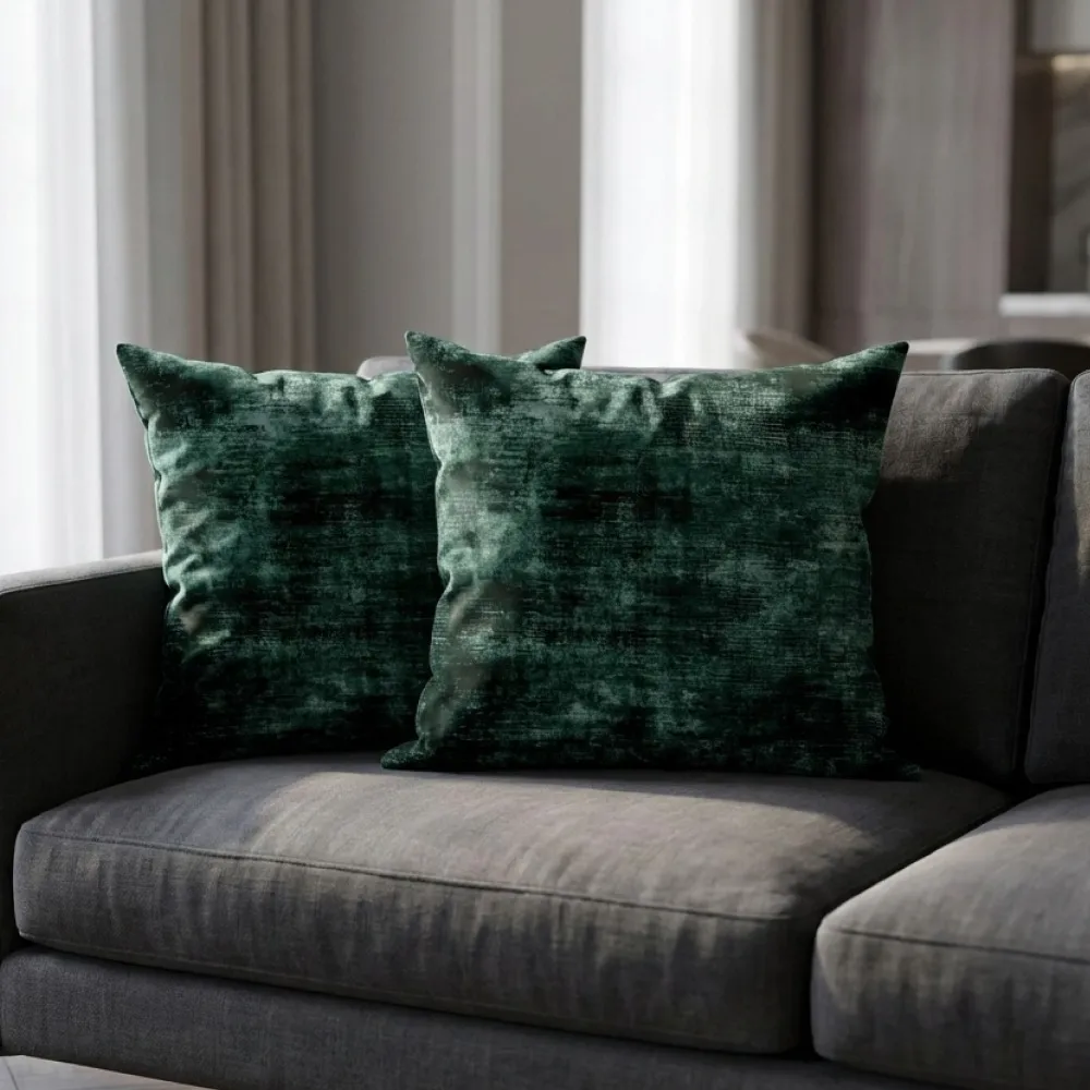 Elegant Dark Green Cushion