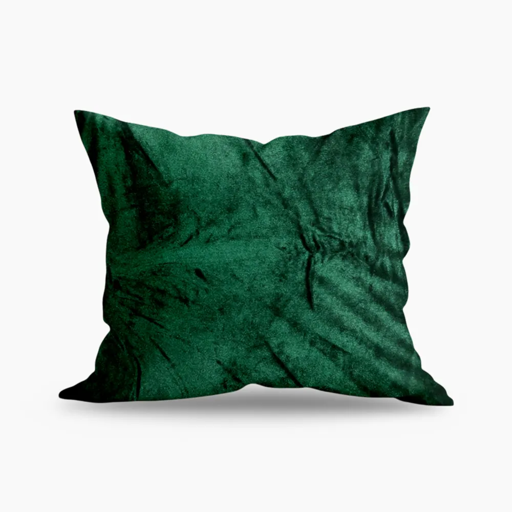 Emerald Green Velvet Cushion
