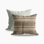 Ethnic Style Cushion Beige