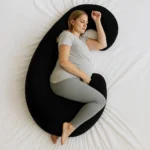 Full Body Support Pragnancy Pillow Black