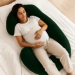 Full Body Support Pragnancy Pillow Green