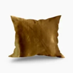 Golden Glow Silk Cushion