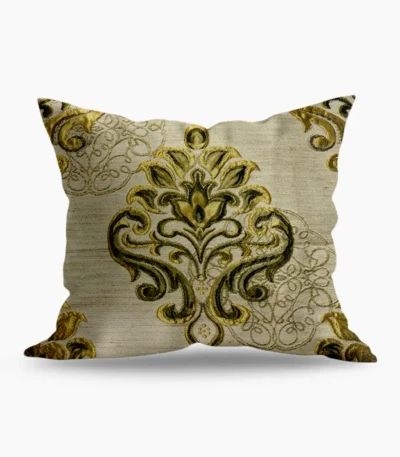 Golden Majesty Baroque Cushion