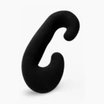 Jet Black C Shape Pregnancy Pillow