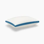 Microfiber Sky Blue Color Border Pillow Pakistan