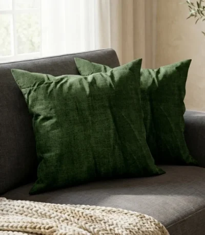 Modern Olive Cushion Soft Style