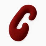 Red Velvet C Shape Pregnancy Pillow