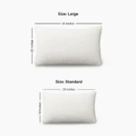 Regular Comfort Pillow Size Chart Pakistan