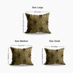 Rose Pattern Vintage Cushions Dimensions