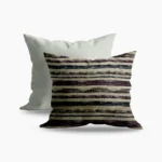 Striped Rustic Throw Cushion