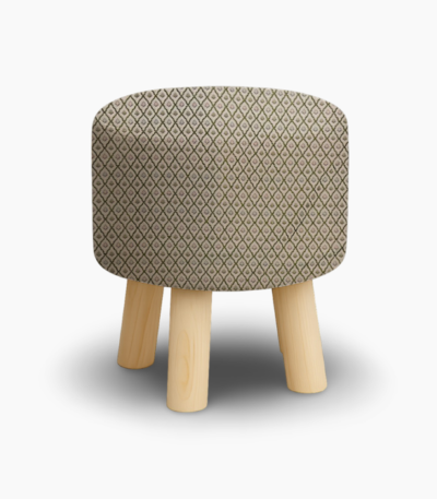 Wooden Stool Woven Texture Pakistan